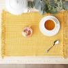 imageDII Variegated Tabletop Collection Placemat Set3x19 Tango Red 6 PieceApricot