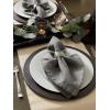 imageDII Variegated Tabletop Collection Placemat Set3x19 Tango Red 6 PieceGray