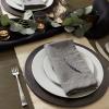 imageDII Variegated Tabletop Collection Placemat Set3x19 Tango Red 6 PieceGray