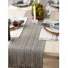 imageDII Variegated Tabletop Collection Placemat Set3x19 Tango Red 6 PieceGrey