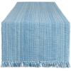 imageDII Variegated Tabletop Collection Placemat Set3x19 Tango Red 6 PieceLight Blue