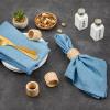 imageDII Variegated Tabletop Collection Placemat Set3x19 Tango Red 6 PieceLight Blue