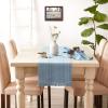 imageDII Variegated Tabletop Collection Placemat Set3x19 Tango Red 6 PieceLight Blue