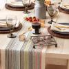 imageDII Variegated Tabletop Collection Placemat Set3x19 Tango Red 6 PieceMediterranean