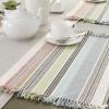 imageDII Variegated Tabletop Collection Placemat Set3x19 Tango Red 6 PieceMediterranean