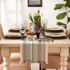 imageDII Variegated Tabletop Collection Placemat Set3x19 Tango Red 6 PieceMediterranean