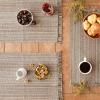 imageDII Variegated Tabletop Collection Placemat Set3x19 Tango Red 6 PieceMushroom