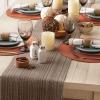 imageDII Variegated Tabletop Collection Placemat Set3x19 Tango Red 6 PieceMushroom