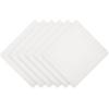 imageDII Variegated Tabletop Collection Placemat Set3x19 Tango Red 6 PieceOffwhite