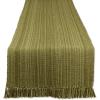 imageDII Variegated Tabletop Collection Placemat Set3x19 Tango Red 6 PieceOlive Green