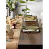 imageDII Variegated Tabletop Collection Placemat Set3x19 Tango Red 6 PieceOlive Green
