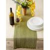 imageDII Variegated Tabletop Collection Placemat Set3x19 Tango Red 6 PieceOlive Green