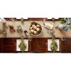 imageDII Variegated Tabletop Collection Placemat Set3x19 Tango Red 6 PieceOlive Green