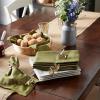 imageDII Variegated Tabletop Collection Placemat Set3x19 Tango Red 6 PieceOlive Green