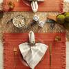 imageDII Variegated Tabletop Collection Placemat Set3x19 Tango Red 6 PieceSpice