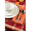 imageDII Variegated Tabletop Collection Placemat Set3x19 Tango Red 6 PieceSpice
