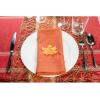 imageDII Variegated Tabletop Collection Placemat Set3x19 Tango Red 6 PieceSpice