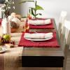 imageDII Variegated Tabletop Collection Placemat Set3x19 Tango Red 6 PieceTango Red