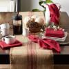 imageDII Variegated Tabletop Collection Placemat Set3x19 Tango Red 6 PieceTango Red
