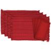 imageDII Variegated Tabletop Collection Placemat Set3x19 Tango Red 6 PieceTango Red
