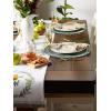 imageDII Variegated Tabletop Collection Placemat Set3x19 Tango Red 6 PieceTaupe