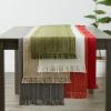 imageDII Variegated Tabletop Collection Placemat Set3x19 Tango Red 6 PieceTaupe
