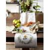 imageDII Variegated Tabletop Collection Placemat Set3x19 Tango Red 6 PieceTaupe