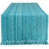 imageDII Variegated Tabletop Collection Placemat Set3x19 Tango Red 6 PieceTeal