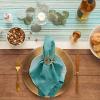 imageDII Variegated Tabletop Collection Placemat Set3x19 Tango Red 6 PieceTeal