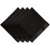 imageDII Velvet Collection Tabletop Napkin Set Cream 4 PieceBlack