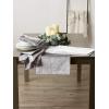 imageDII Velvet Collection Tabletop Napkin Set Cream 4 PieceSilver