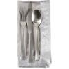 imageDII Velvet Collection Tabletop Napkin Set Cream 4 PieceSilver