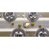 imageDII Woven Collection Round Braided Floral Placemat Set 15quot Stone 6 PieceGray