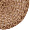 imageDII Woven Kitchen Collection Round Placemat Set 15quot Round Natural Fringe 6 PieceNatural Dahlia