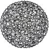 imageDII Woven Paper Tabletop Collection Holiday or Event Dcor Reversible Round Placemat Set 15quot Dia Taupe 6 PieceBlack