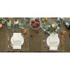 imageDII Woven Paper Tabletop Collection Holiday or Event Dcor Reversible Round Placemat Set 15quot Dia Taupe 6 PieceGold