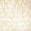 imageDII Woven Paper Tabletop Collection Holiday or Event Dcor Reversible Round Placemat Set 15quot Dia Taupe 6 PieceGold