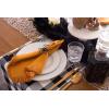 imageDII Woven Paper Tabletop Collection Holiday or Event Dcor Reversible Round Placemat Set 15quot Dia Taupe 6 PieceSilver