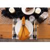 imageDII Woven Paper Tabletop Collection Holiday or Event Dcor Reversible Round Placemat Set 15quot Dia Taupe 6 PieceSilver