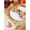 imageDII Woven Paper Tabletop Collection Holiday or Event Dcor Reversible Round Placemat Set 15quot Dia Taupe 6 PieceTaupe