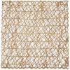 imageDII Woven Paper Tabletop Collection Holiday or Event Dcor Reversible Round Placemat Set 15quot Dia Taupe 6 PieceTaupe
