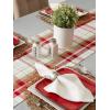 imageDII Woven Paper Tabletop Collection Holiday or Event Dcor Reversible Round Placemat Set 15quot Dia Taupe 6 PieceTaupe