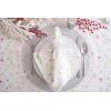 imageDII Woven Placemats Collection Metallic Round Placemat Set 15quot Champagne 4 PiecePlatinum Silver
