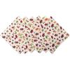 imageDII 100 Cotton Buffet Napkin Machine Washable Oversized Everyday Basic 18x18 Assorted IndigoAutumn Leaves