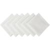 imageDII 100 Spun Polyester Table Top Collection Napkins 18x18 Red 6 PieceWhite
