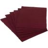 imageDII Basic Everyday Ribbed Tabletop 100 Cotton Placemat Set 13x19 White 6 PieceBlackberry