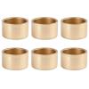 imageDII Basic Napkin Ring Collection Decorative Gold One Size 6 CountOne Size