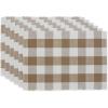 imageDII Buffalo Check Collection Classic Farmhouse Cloth Napkin Set 20x20 Black ampamp White 6 PieceStone