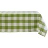 imageDII Buffalo Check Collection Classic Farmhouse Tablecloth Tablecloth 60x84 Gray ampamp WhiteAntique Green