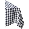 Navy & White Check